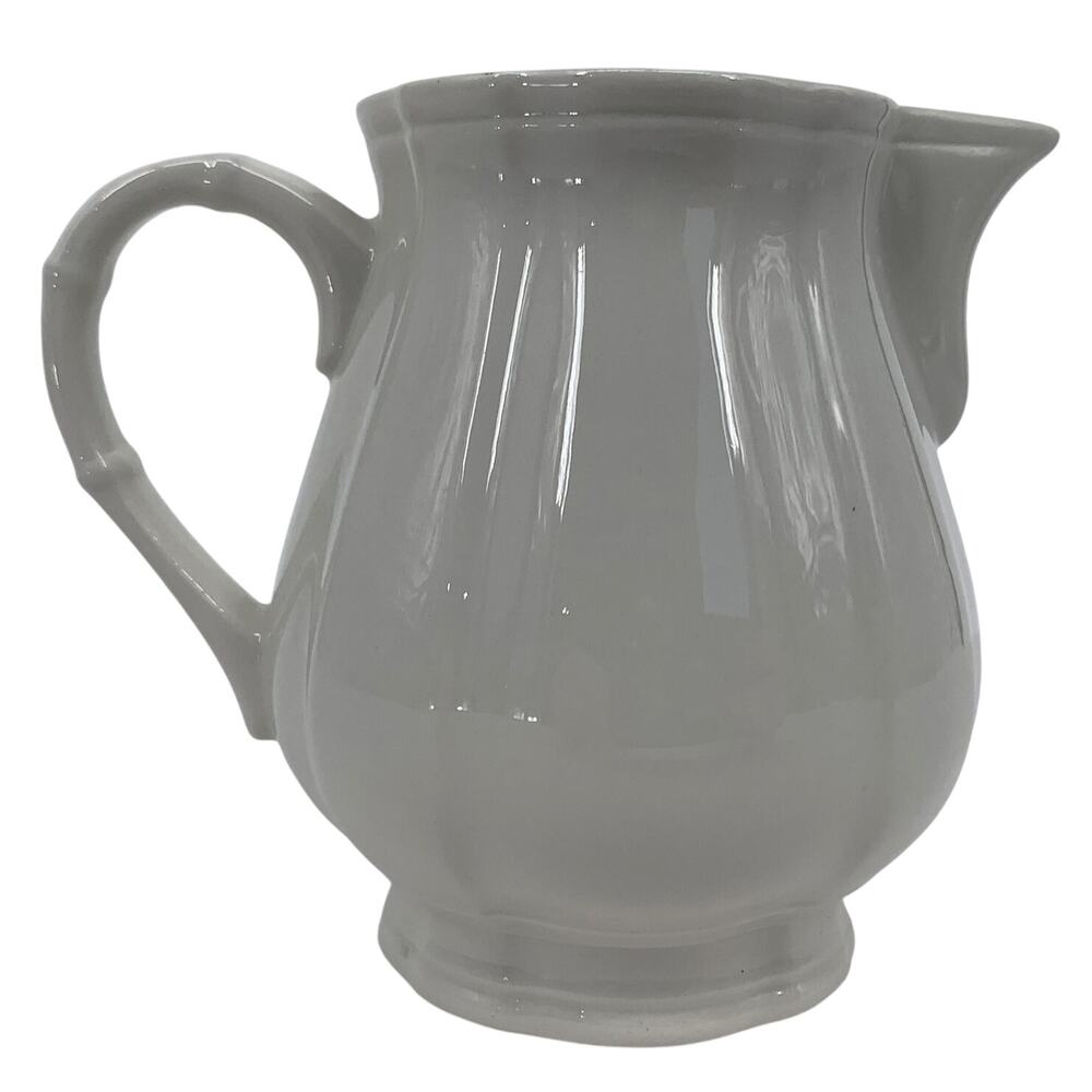 Villeroy & Boch Manoir Creamer Pitcher White Vitro Porcelain Luxembourg VTG